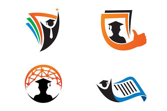 4 Education Logo or Icon: A Versatile Design Asset for Modern Creatives and Businesses