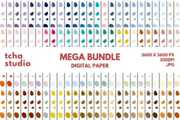 Cow Pattern Print Digital Papers Bundle: A Versatile Tool for Modern Creativity