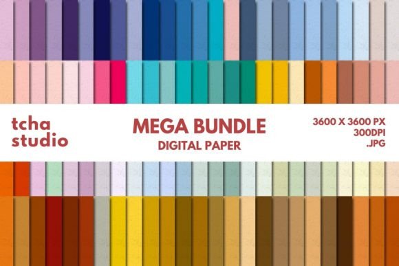Dusk Texture Digital Papers Bundle