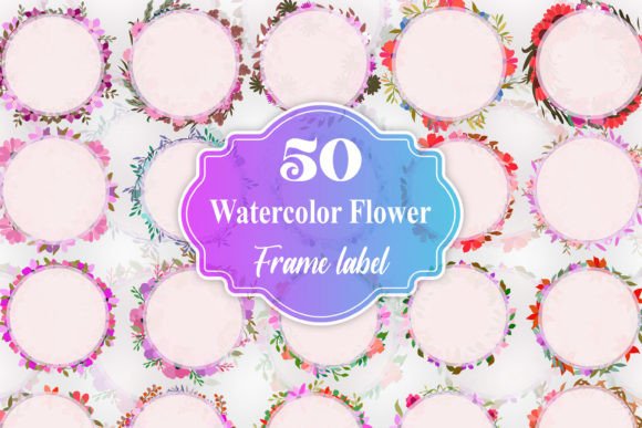 Flower Frame Label: A Versatile Design Element for Creative Projects