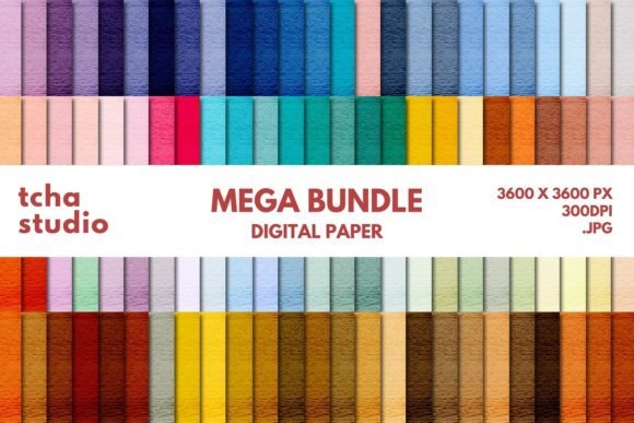 Grunge Texture Digital Papers Bundle Set 6: A Versatile Asset for Creative Projects