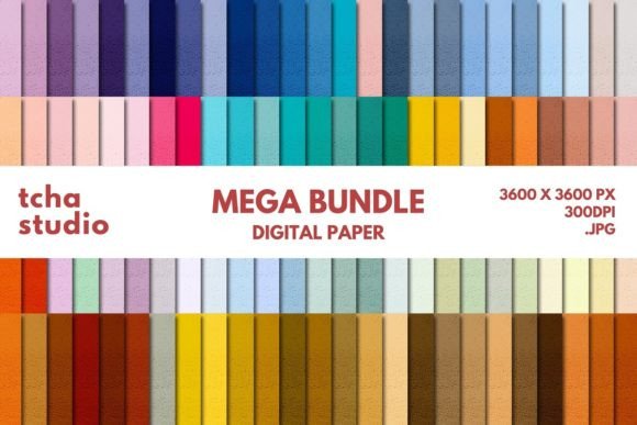 Grunge Texture Digital Papers Bundle Set 8: A Versatile Tool for Creative Projects