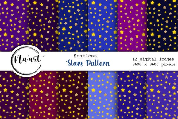 Stars Seamless Pattern